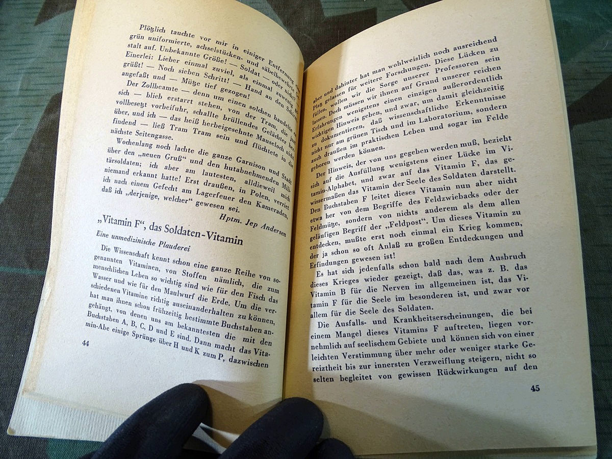 VB Feldpost Soldaten -Alltag- Soldaten erzählen Soldaten Geschichten, 1. Folge, 1943 