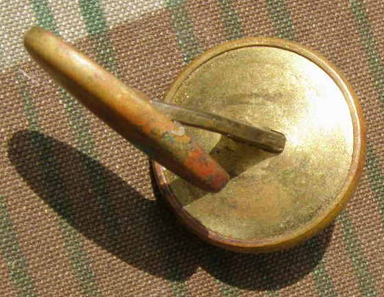 Einzel Manschettenknopf Kriegsmarine.