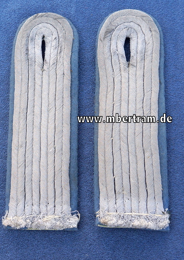Paar Schulterstücke Wehrmacht Heer Transporttruppe, Leutnant