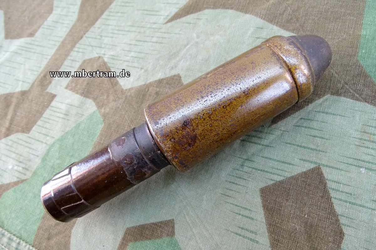 WH DEKO Gewehrgranate M 40, großes Modell, Hohlladung, panzerbrechend.