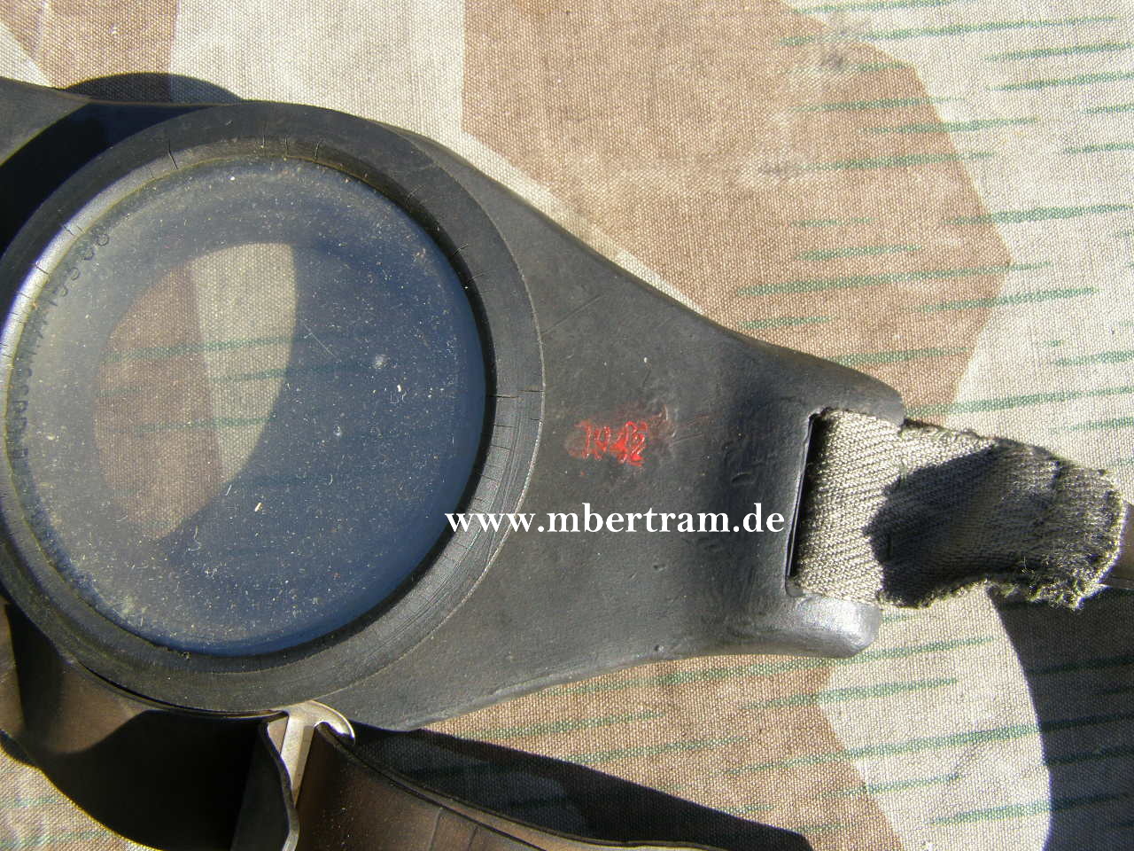 U-Boot Gummi Taucherbrille für Kriegsmarine Tauchretter