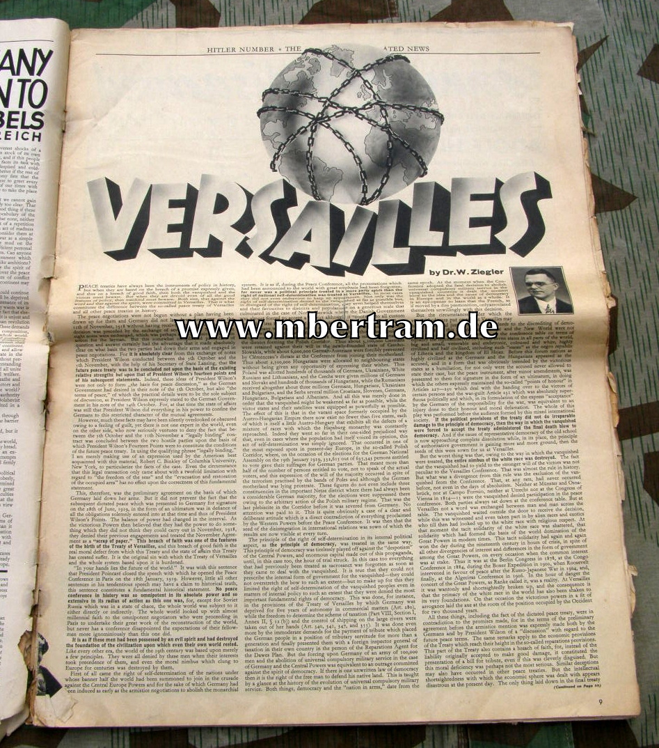 11202-11 Zeitung: American Illustrated News, July 1934, Sonderdruck