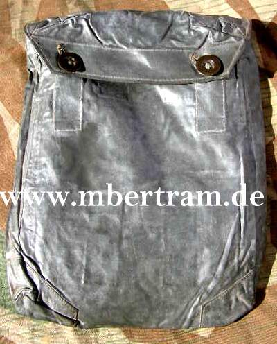 Wehrmacht Gasplanentasche. Gummiertes Leinen, Jahr, Hst