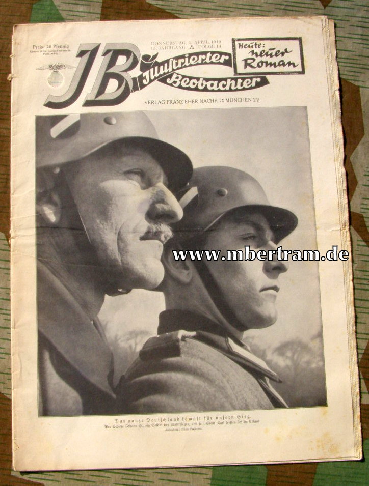 Illustrierter Beobachter, 04.04.1940, 15. Jahrgang, Folge 40