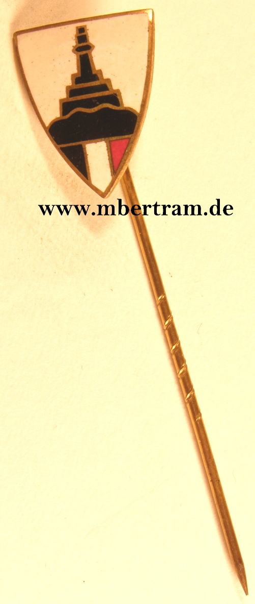 (DRKB) , Mitgliedsabzeichen, 1.Form, an langer Nadel.