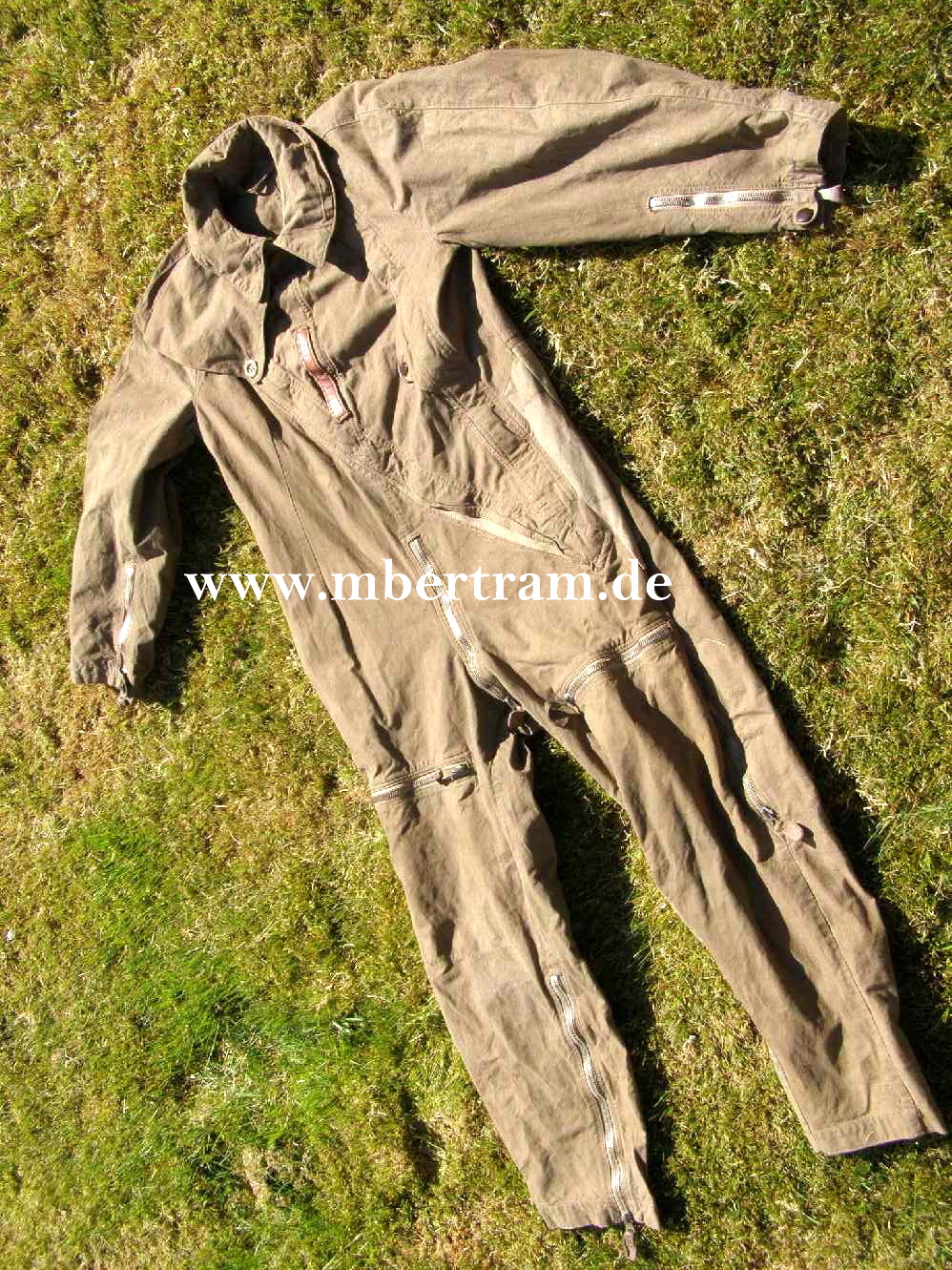 Luftwaffe, Flieger Overall. Beiger Stoff. Sommerausführung