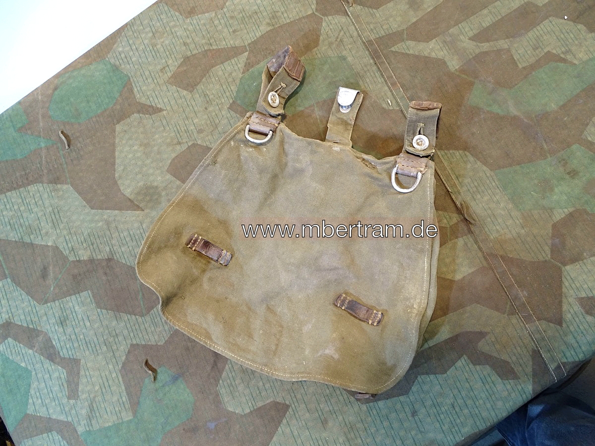 Wehrmachts oder Waffen SS Brotbeutel um 1939