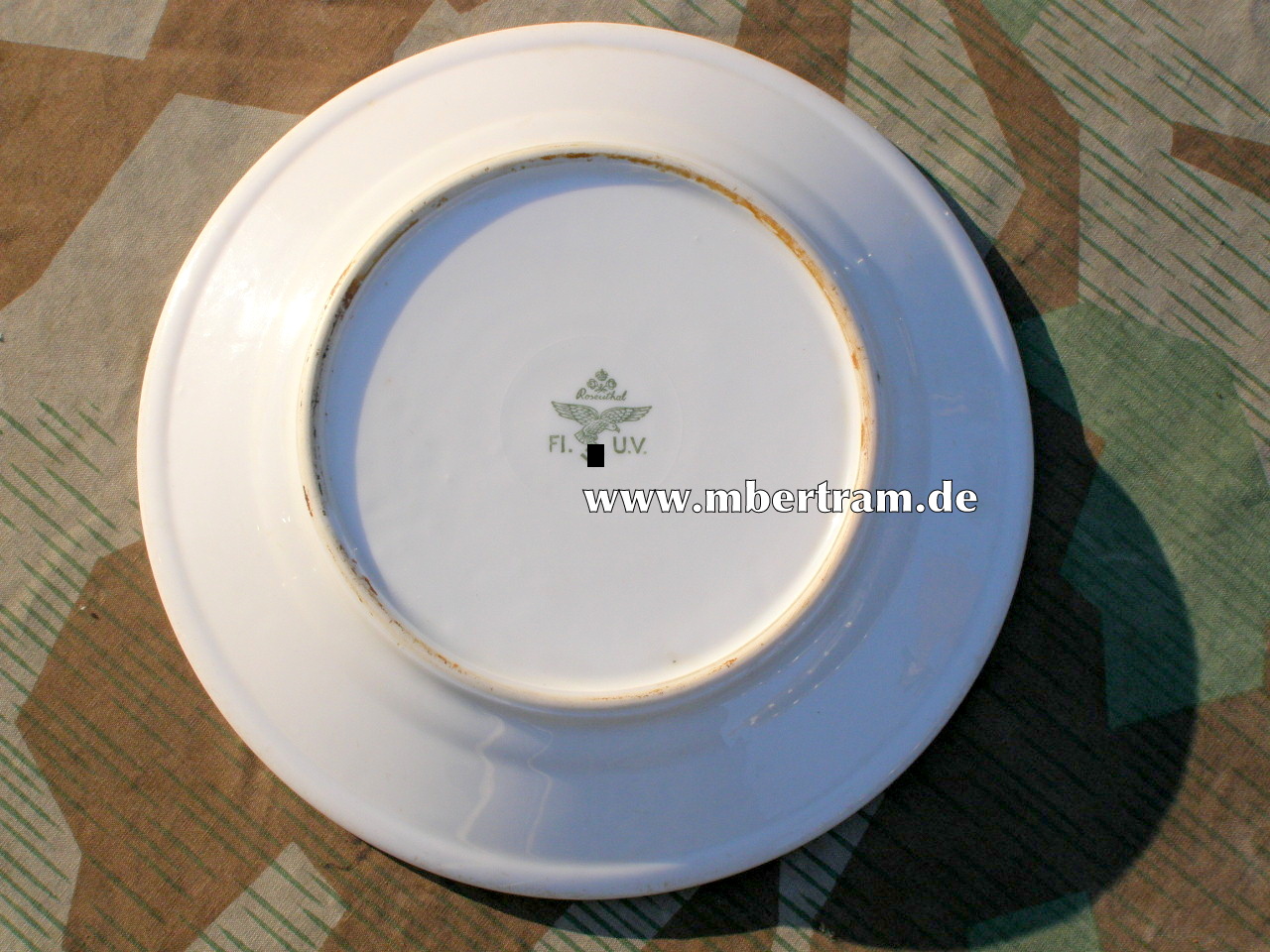 Luftwaffe Essteller, Rosenthal - Luftwaffen Hoheitsadler, FL-UV
