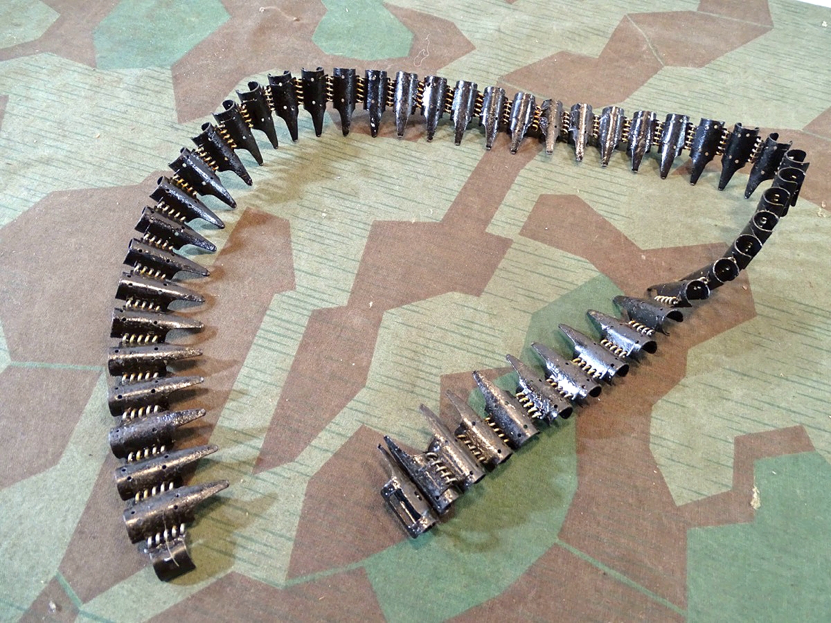 Wehrmacht 50er Gurtkette zum MG 42/ MG 34, " 15. A " Waffenfabrik Brünn"