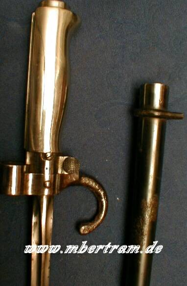 540-1 Frankreich Lebel Bajonett M 1886, 1.Modell, lang