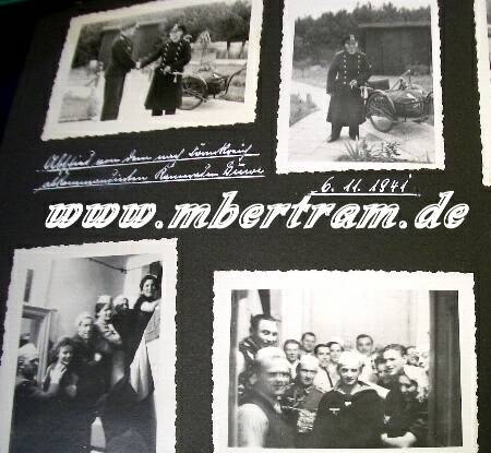 1040-14 Fotos/Urkunden Kdt. Marinesign.station Hela 1941-45