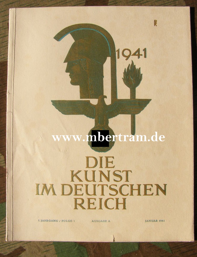 Die Kunst im Dritten/Deutschen Reich, Folge 1, Januar 1941