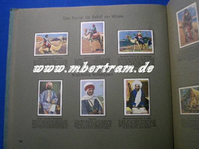 Sammelbilderalbum: Die Welt in Bildern, Album 3, 144 Bilder