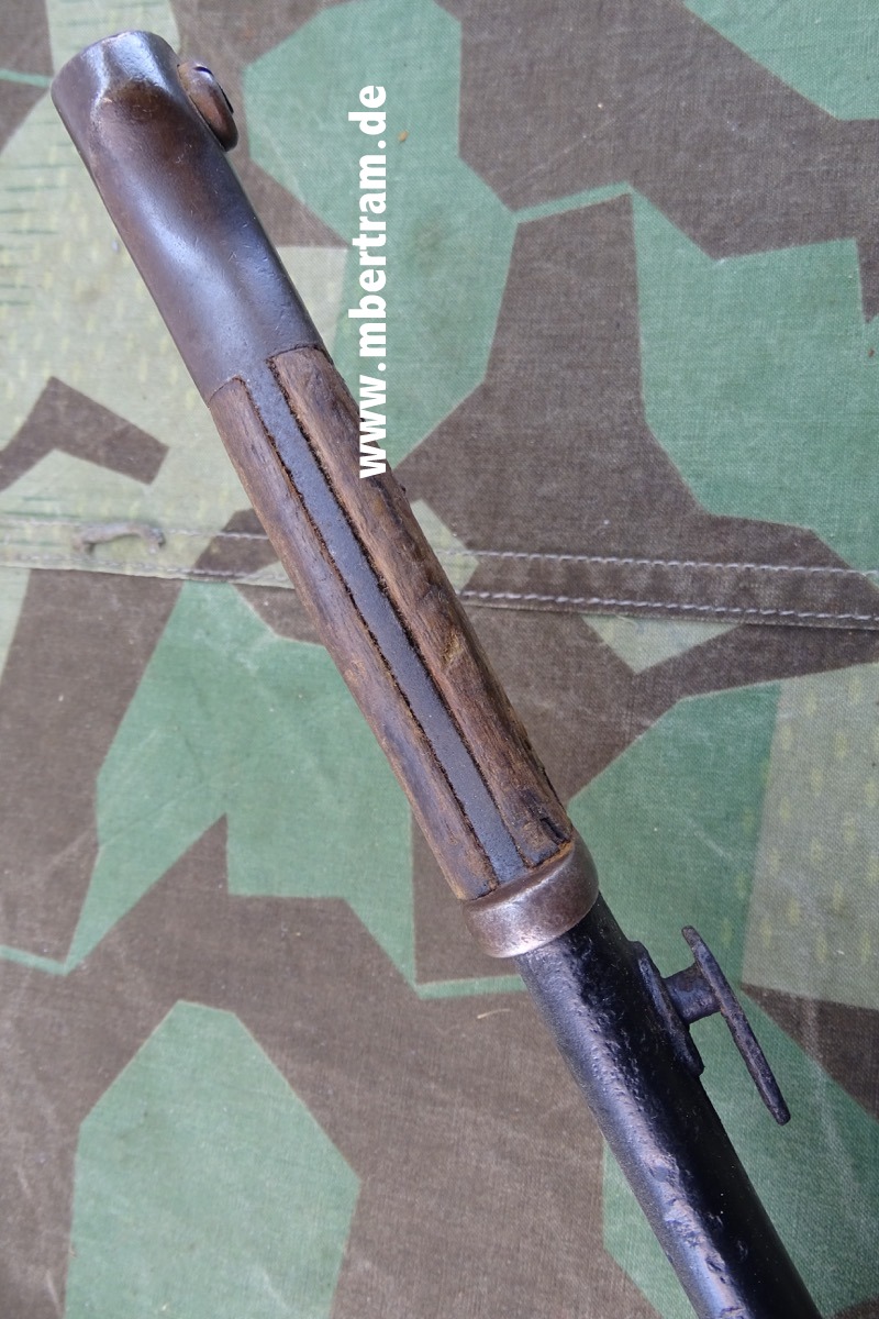 Seitengewehr SG  84/98, 2. Weltkrieg,  Scheide narbig