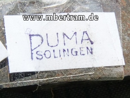 Hersteller Prägestempel der Fa. Puma Blanke Waffen Solingen