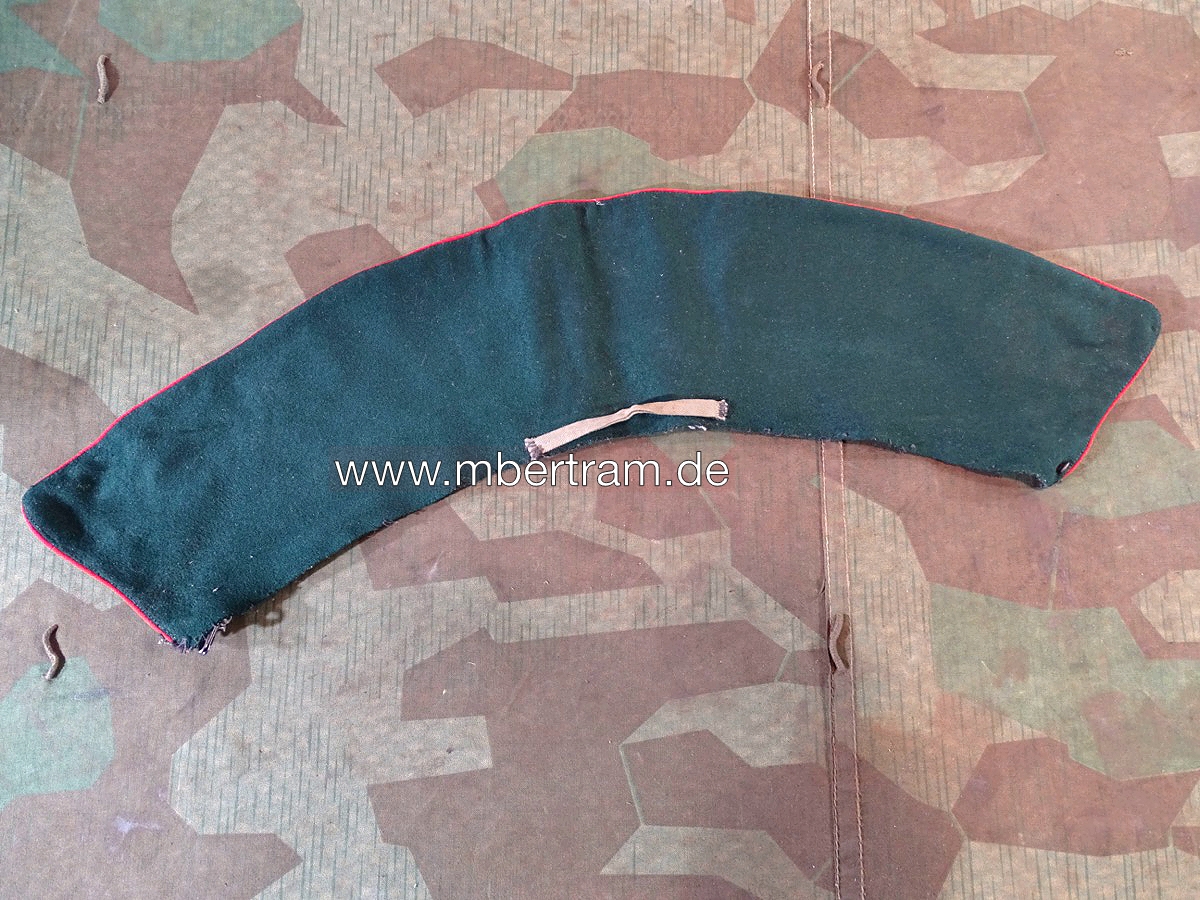 Grüner Kragen 1. / 2. Weltkrieg für Feldbluse 36,  Mantel / Pelerine , Stoffspender..