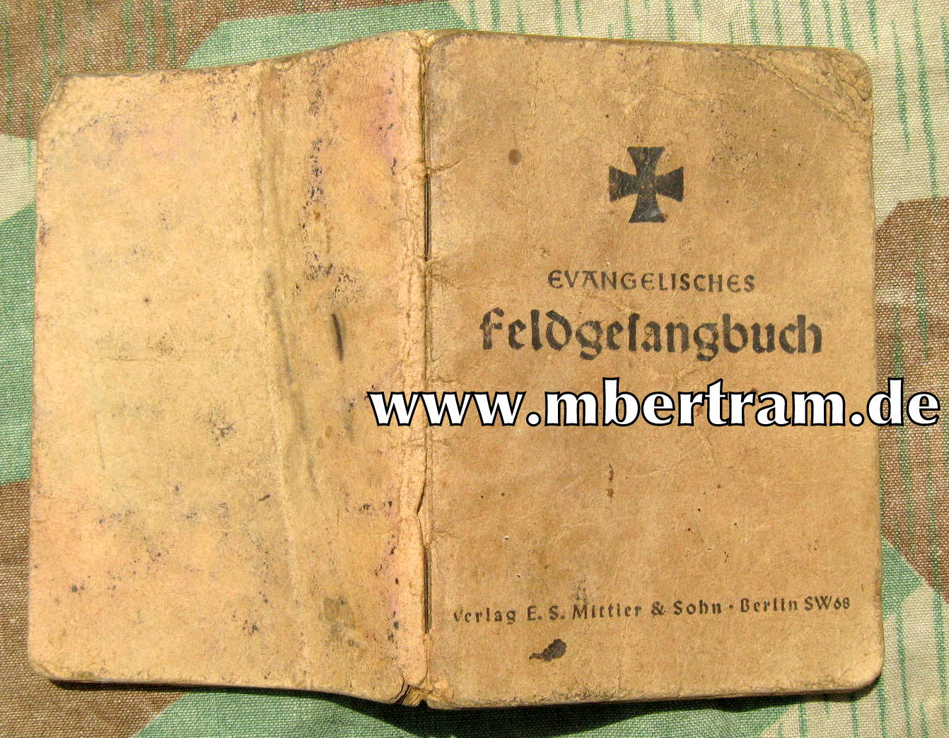 Evangelisches Feldgesangbuch 2. Weltkrieg. 93 Seiten