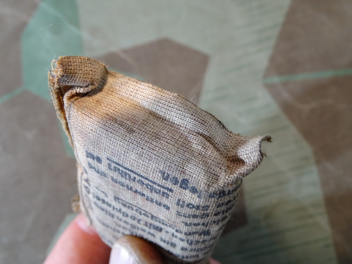 Keimfreier Jodverband Eseck, F.Schöneck & Cie Köln, 2. Weltkrieg Sanitätsmaterial. 