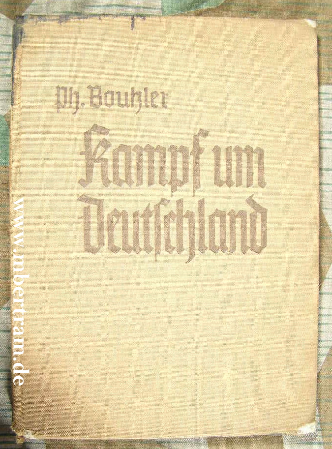 Bouhler, Philipp. Kampf um Deutschland. 1938.