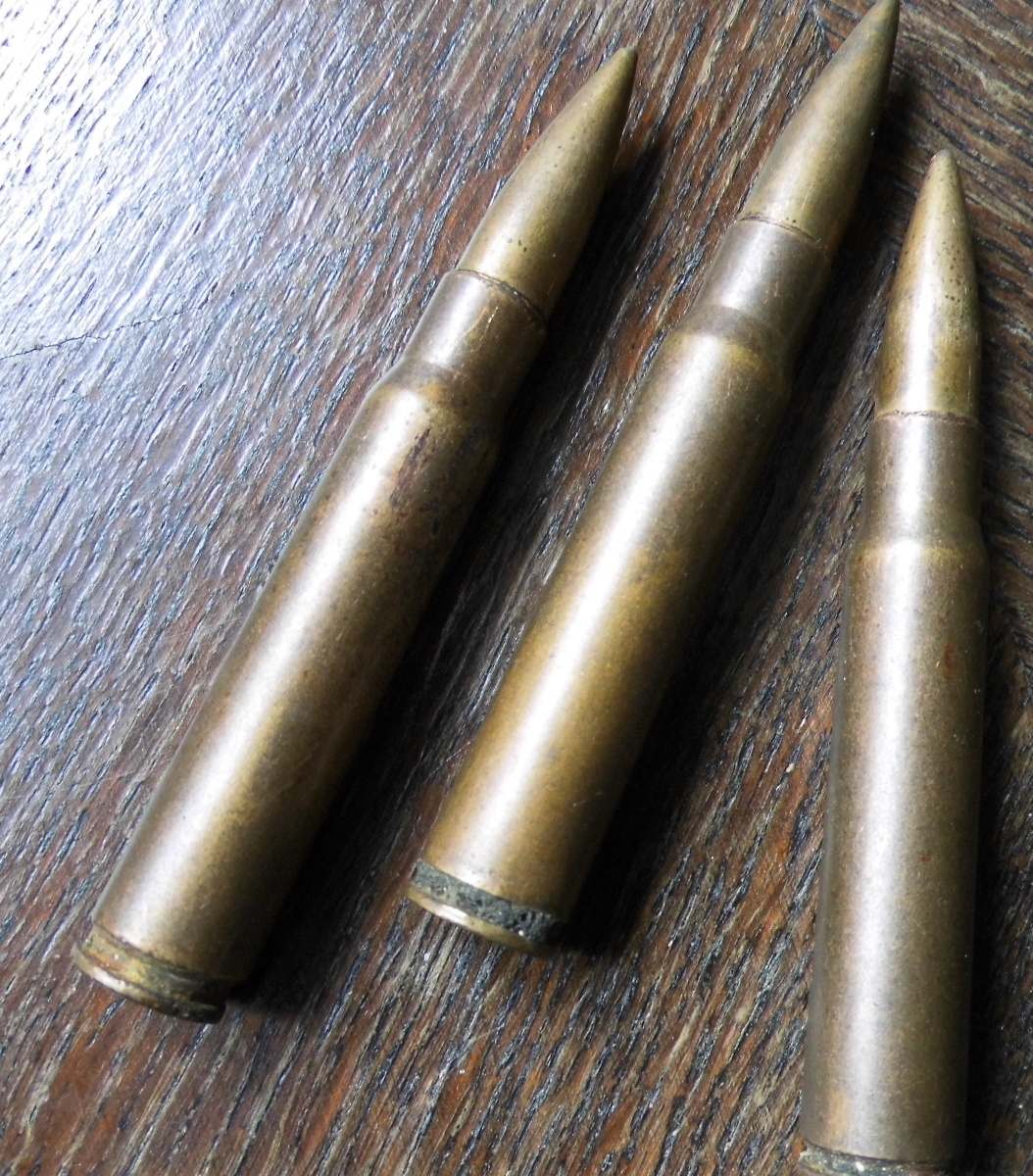 WH Deko-Patronen 8 X 57 IS versch. Herst., Messinghülsen