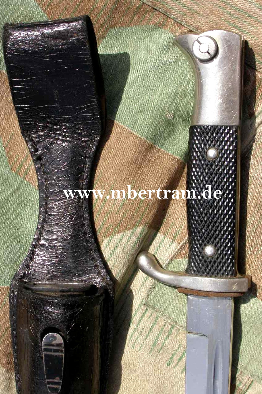 Wehrm. Ausgeh Seitengewehr KS 1898, Koppelschuh, Krebs