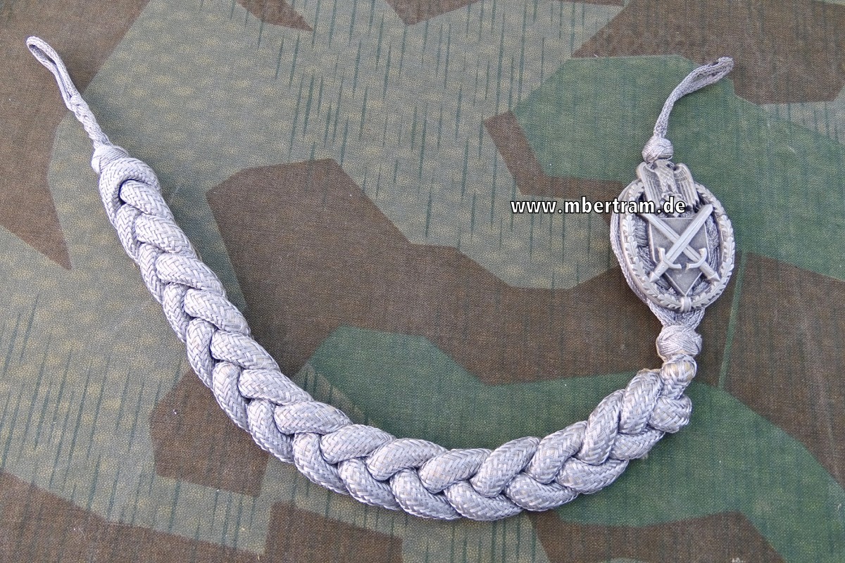 Wehrmacht Heer - Schützenschnur neuer Art Infanterie