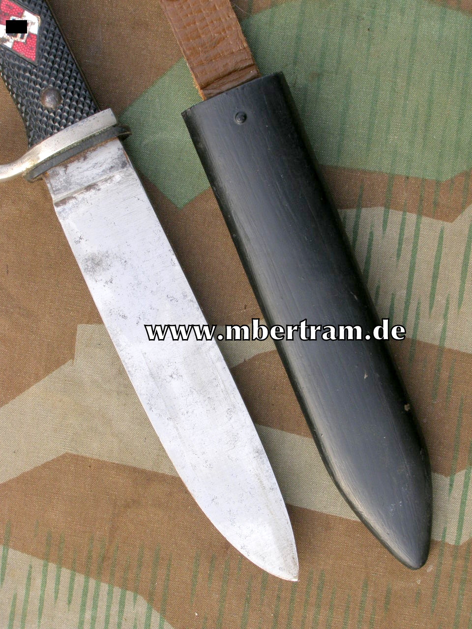 HJ Dolch/ Fahrtenmesser, ohne Devise, RZM M7/13, um 1942