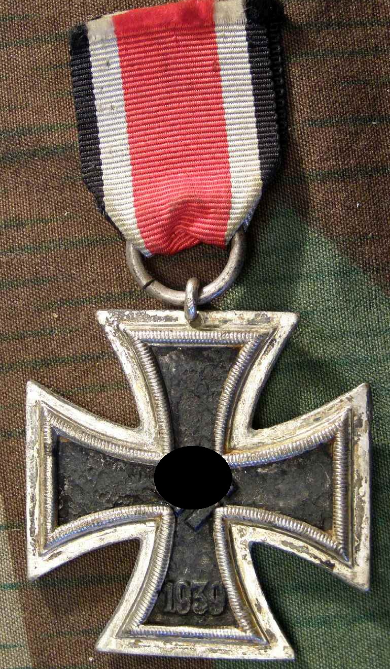 Eisernes Kreuz 2. Klasse 1939, vernarbte Oberfläche