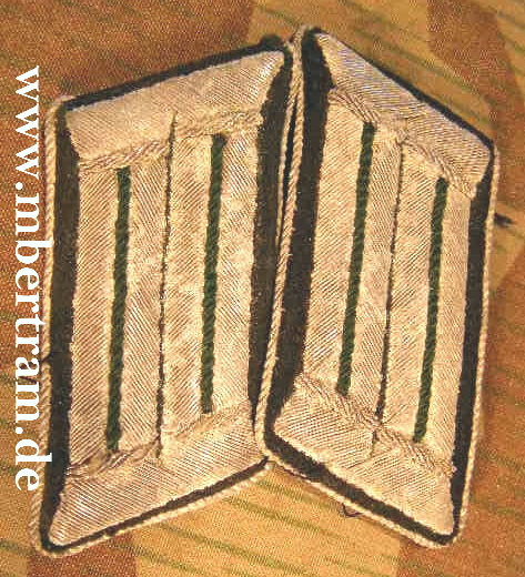 Paar Kragenspiegel Offz. Mot.Inf. / Kradtr. Wehrmacht