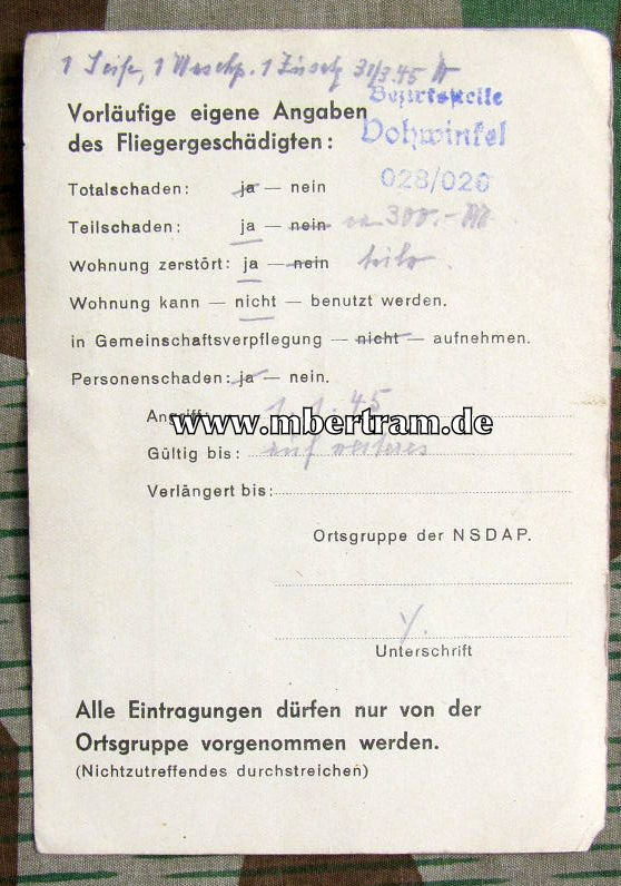 11174-6 Dokumentenkonvolut Kameradschaftsälteste Anna L. weibl. RAD