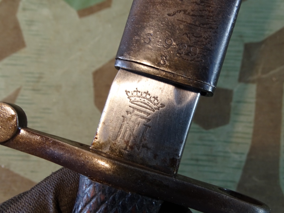 Seitengewehr Spanien M 1941 für Karabiner 98 La Coruna 