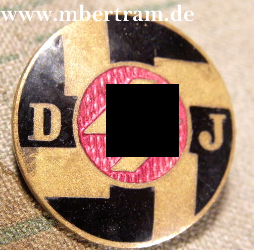Deutsches Jungvolk in der HJ , Mitgliedsabzeichen, 2. Form,