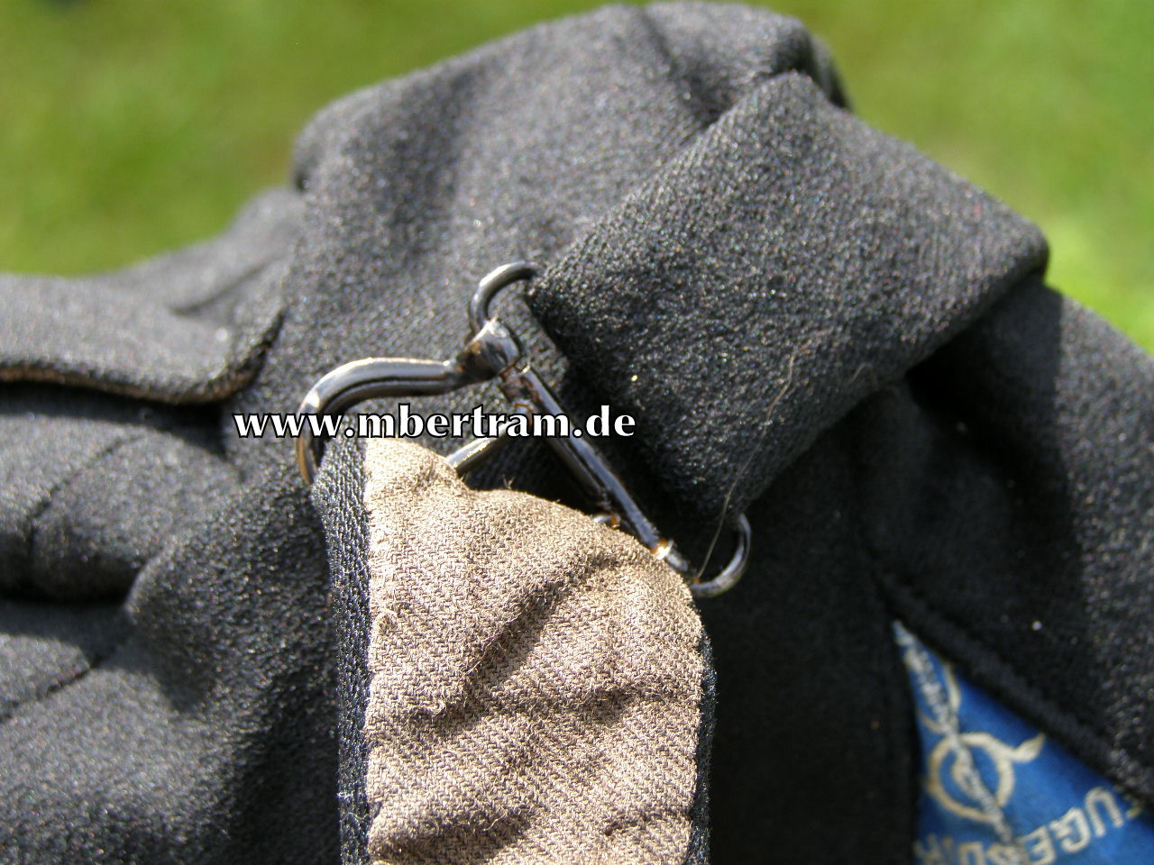 11333-9 Schwarze lange Hose für Offiziere, um 1910.