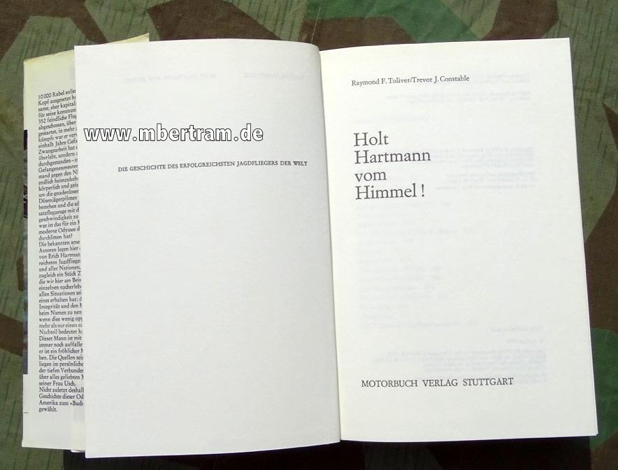 Holt Hartmann vom Himmel!  342 Seiten, 1976