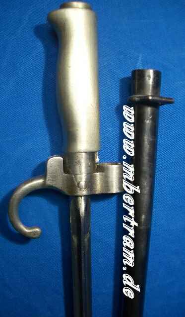 Frankreich Lebel Bajonett M 1886 4-kannt Klinge