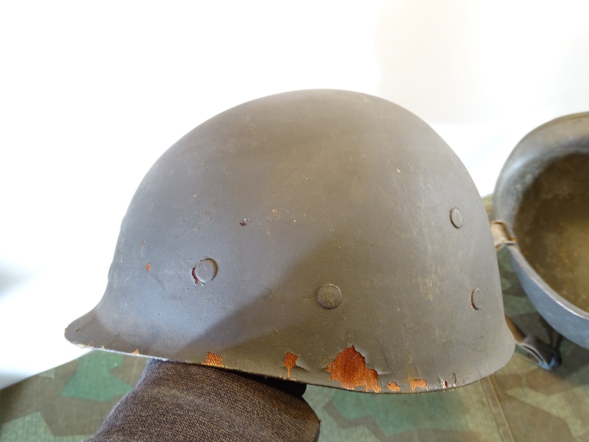 20647-12 US Stahlhelm Modell 2. Weltkrieg Modell 1944. Guter Zustand, MEDIUM