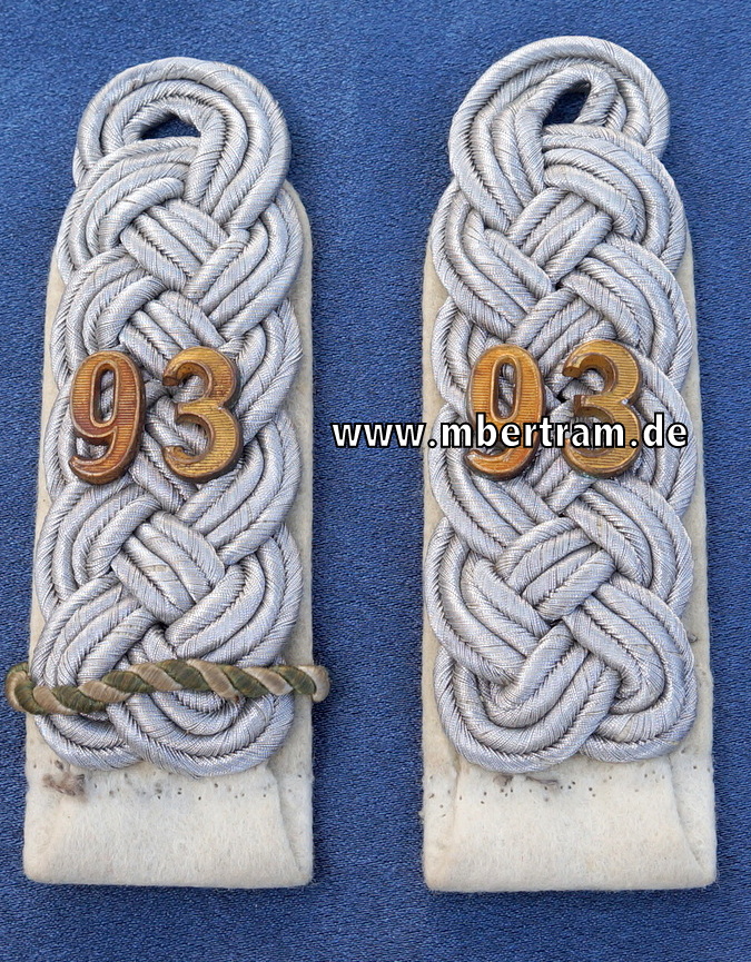 Ein Paar Schulterstücke Wehrmacht Heer Infanterie für einen Major