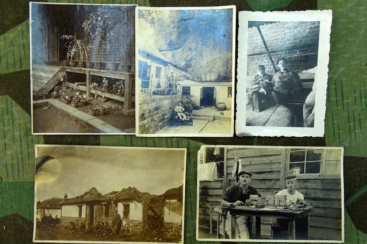 17797-4 Foto Nachlass eines ehem. Angehörigen der kaiserlichen Kolonialtruppe Tsingtau