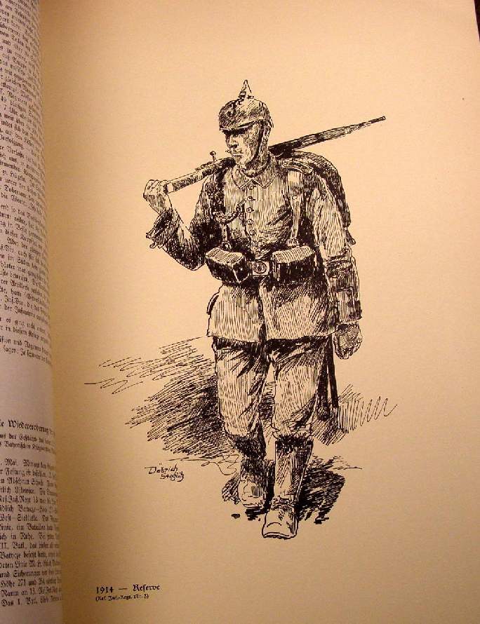 4579-9 Deutsche Infanterie. Das Ehrenmal d. vordersten Front. 3-4 Kg