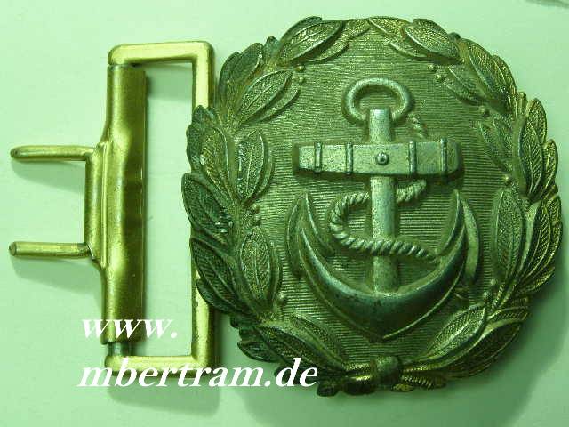 Kriegsmarine Schärpenschloß für Offiziere Feinzink, FLL