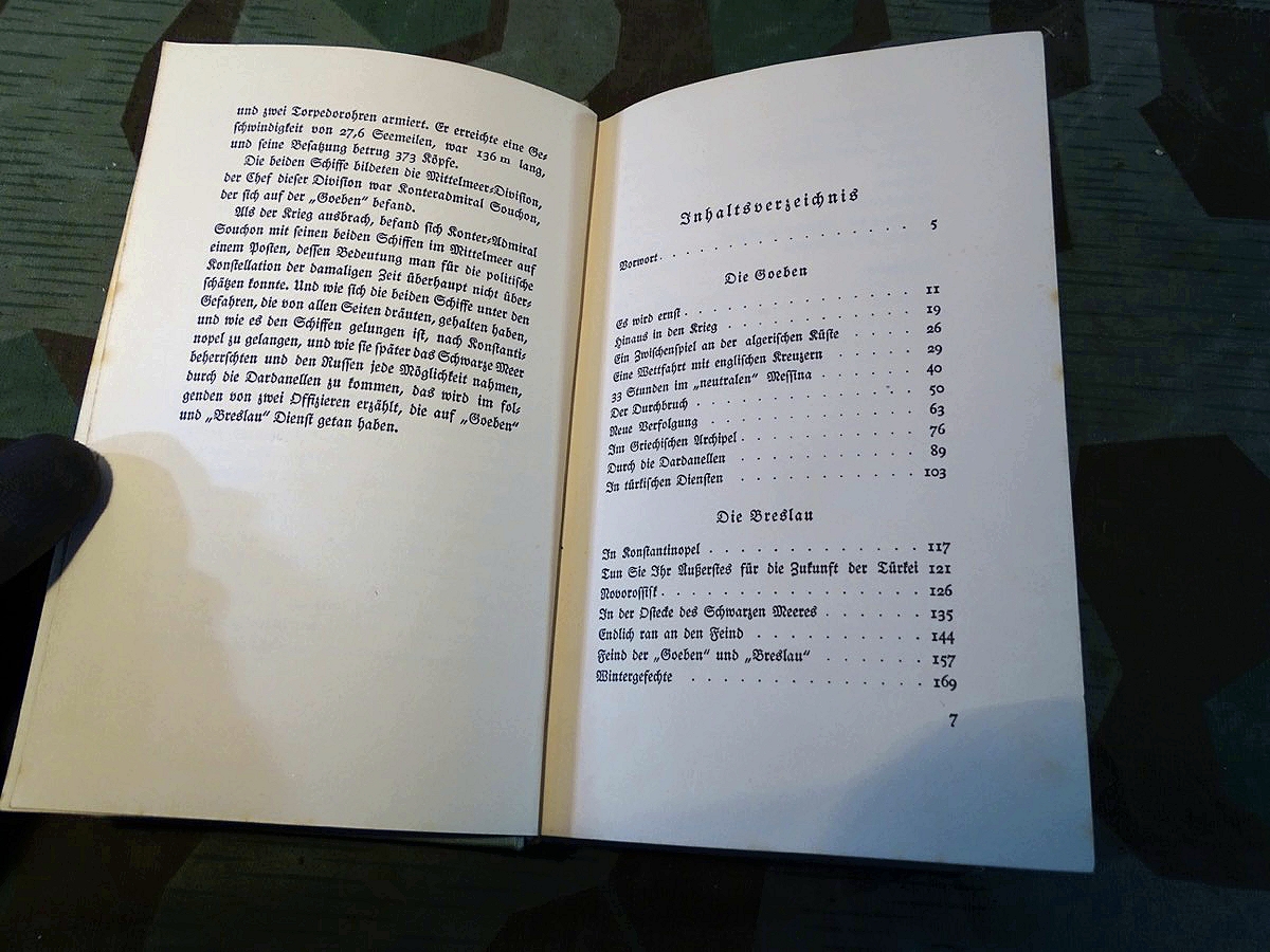 TH.Kraus, Karl Dönitz: Die Kreuzerfahrten der Goeben und der Breslau, (1. WK, Türkei, Schwarzes Meer) TH.Kraus, Karl Dönitz: Die Kreuzerfahrten der Goeben und der Breslau, (1. WK, Türkei, Schwarzes Meer)
