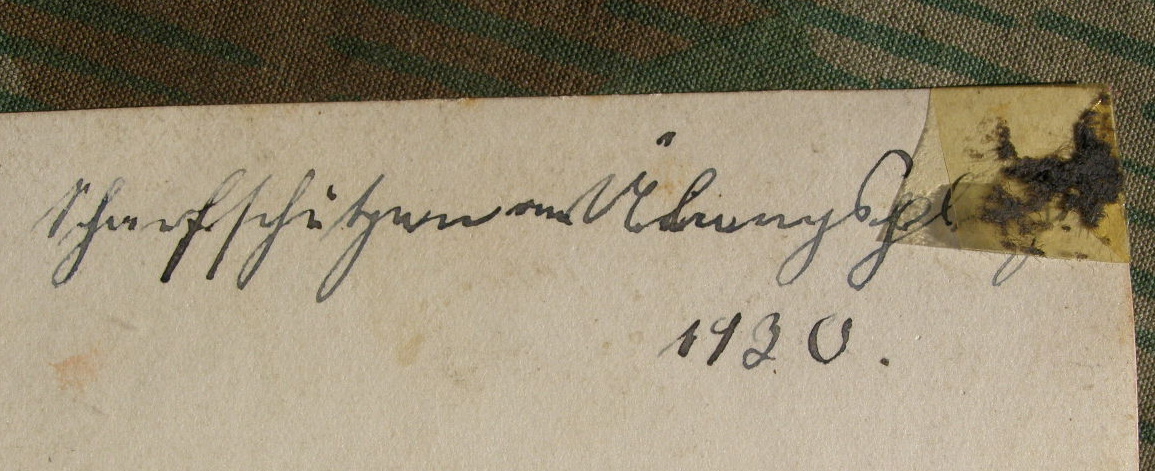 10453-8 9 x GeländeÜbung, Reichswehr, 4. ( Mg) Kp. Inf. Rgt. 15
