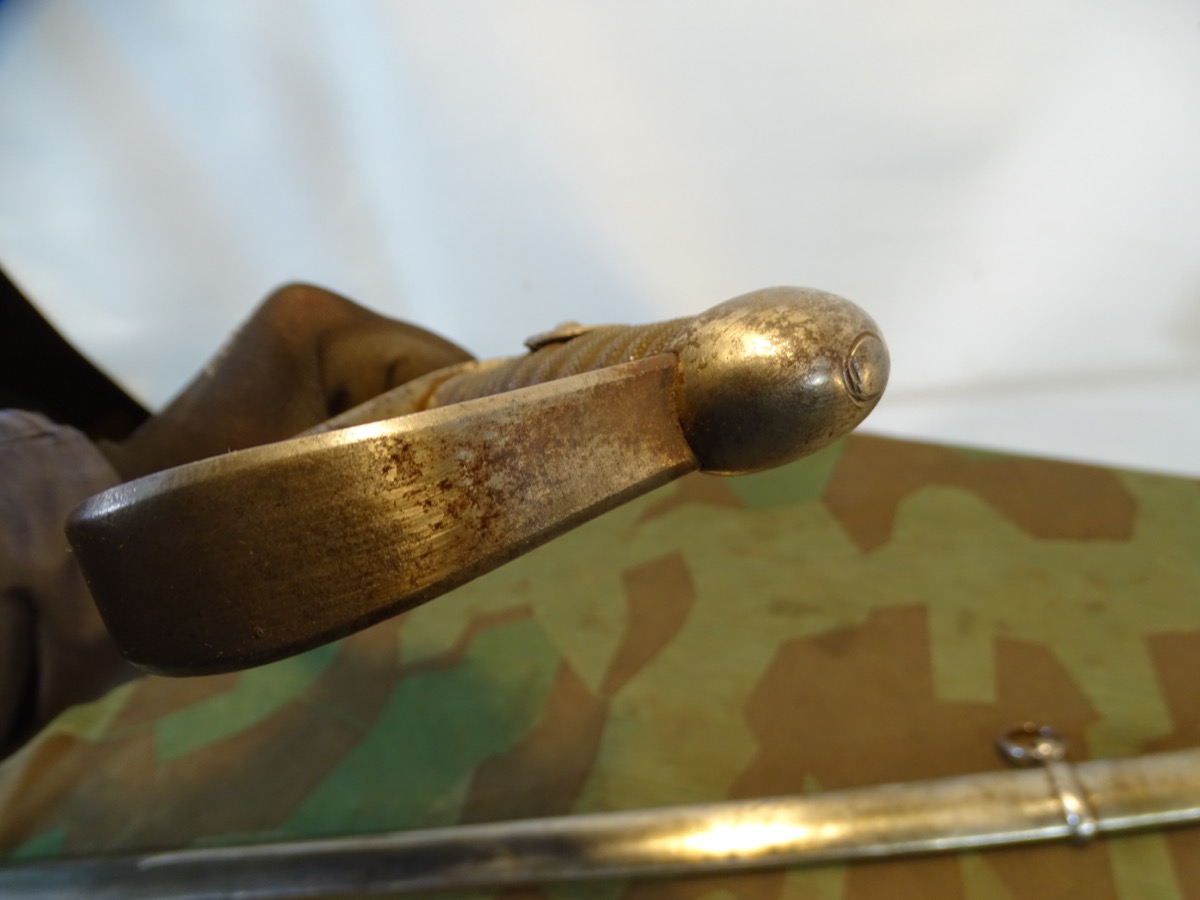 Früher (Ulanen ?) oder Artillerie Säbel, 2 Scheidenringe. Mit Ätzung 1891-94 Früher (Ulanen ?) oder Artillerie Säbel, 2 Scheidenringe. Mit Ätzung 1891-94