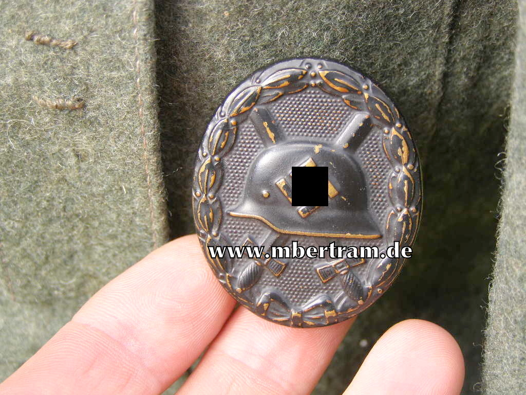 13461-11 WH Feldbluse M36, 1941, Kammerstück, Oberfeldwebel Artillerie Schirrmeister, Traumzustand