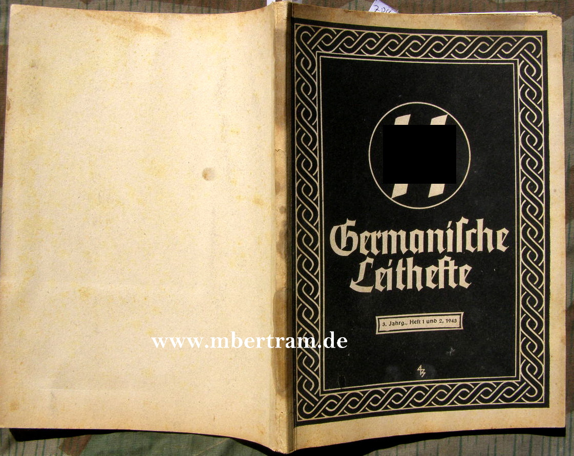 Der Reichsf. SS: Germanische Leithefte, 1943, Heft, 1,2