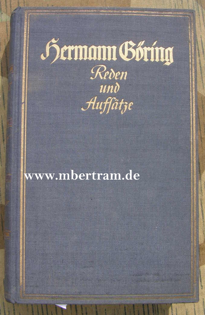 Göring, H., Reden und Aufsätze, 1939, 391 S.