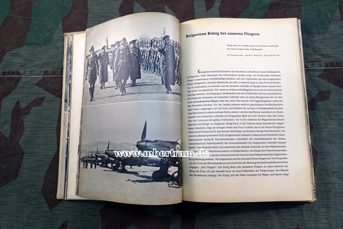 14641-9 Wir kämpfen auf dem Balkan. VIII. Fliegerkorps., Bildband zahlr. s/w u. 24 farb. Abb.