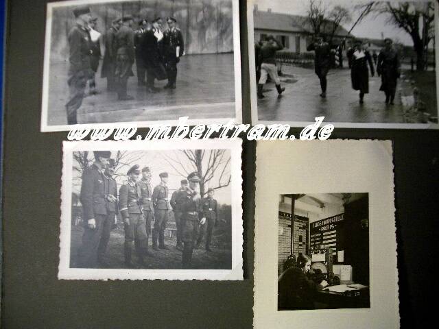 1697-17 RAD/ Luftwaffe Dienstzeitalbum. 128 Bilder.