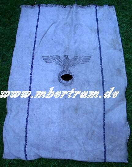 Heeres Verpflegungssack gebraucht "H.Vpfl.,1943, Adler,Z3