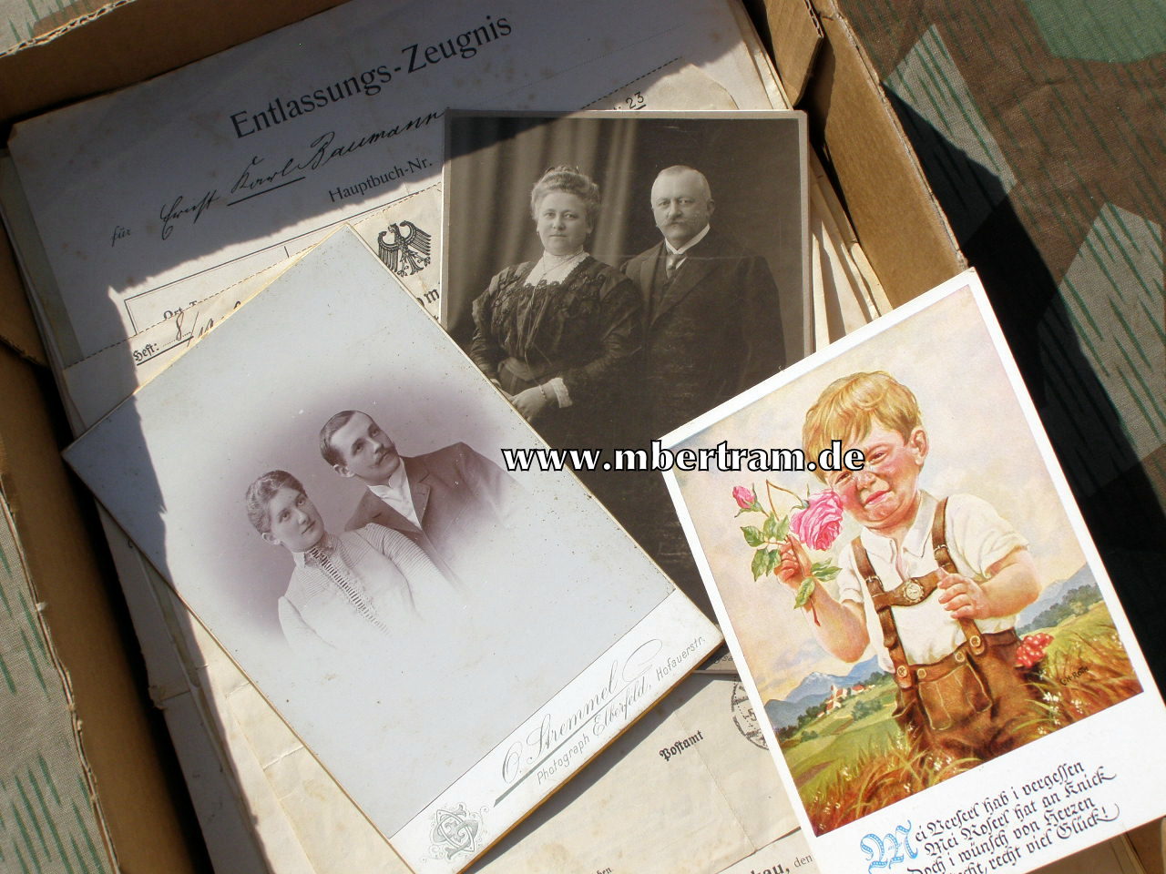 12438-23 Dokumenten: 2. Kp. Inf. Rgt. 137, Urkunde EK2...